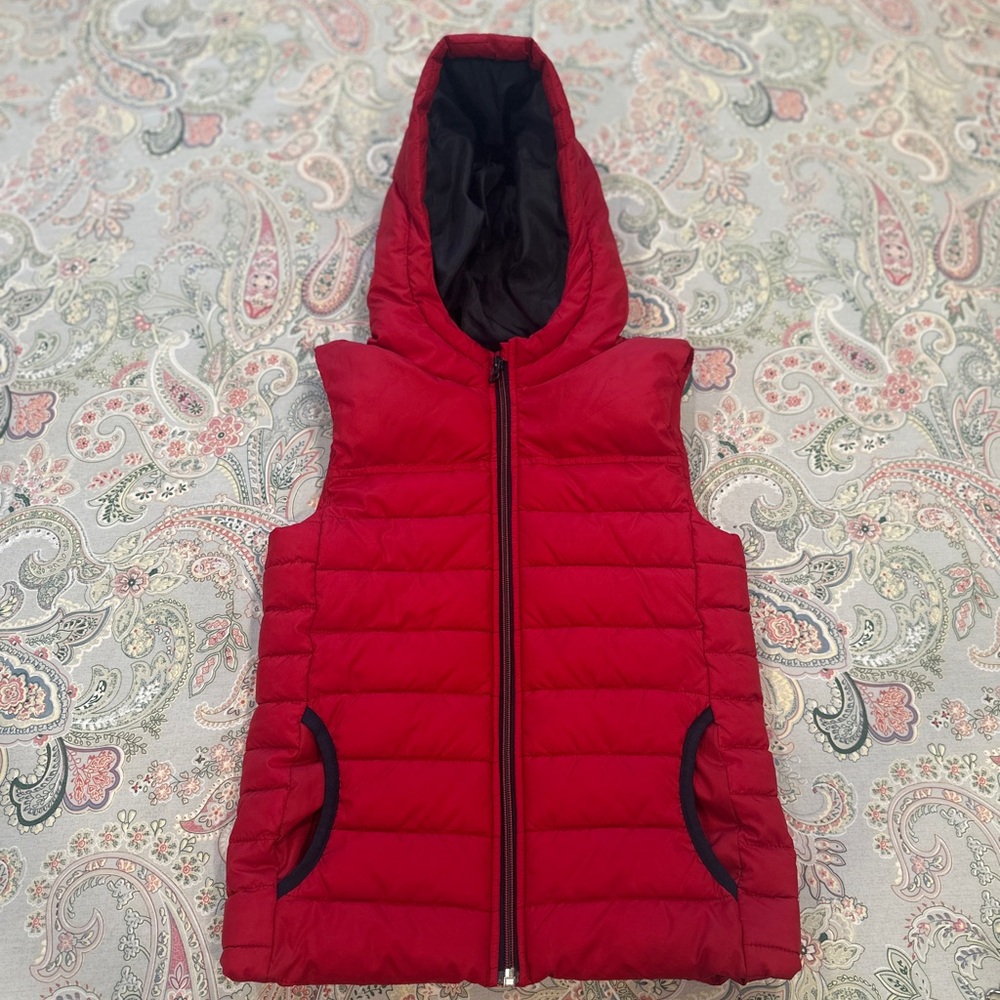Sonoma Candy Apple Red Puffer Jacket
